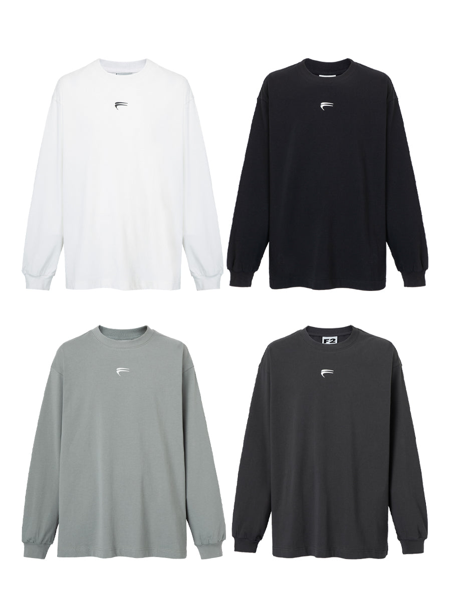 F2CE Small Logo Printing Long Sleeved Tee