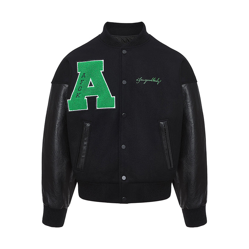 DONCARE A Few Good Kids AFGK 3D Logo Varsity Jacket