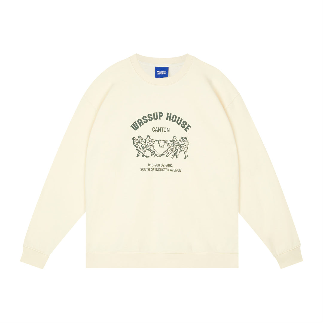Wassup House Tug Of War Prints Sweatshirt