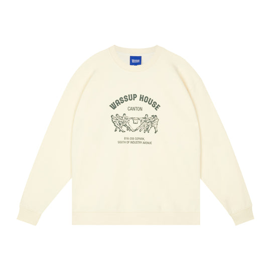Wassup House Tug Of War Prints Sweatshirt
