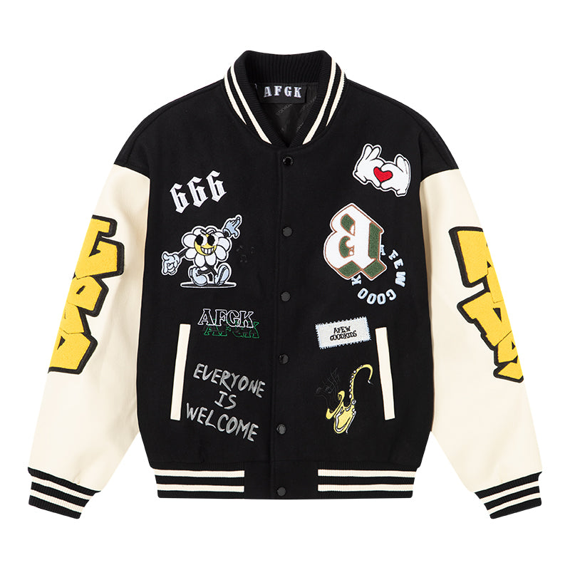 AFGK Varsity Jacket – Face 3 Face