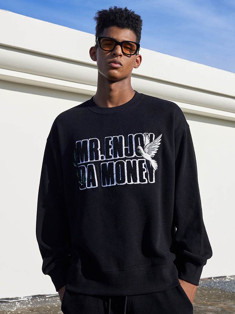 MEDM Three Dimensional Embroidery Sweatshirts | Face 3 Face