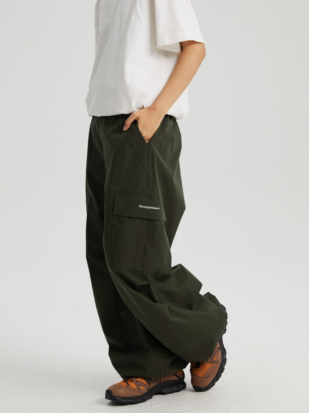 Wassup House Outdoor Charging Multi Pocket Work Pants