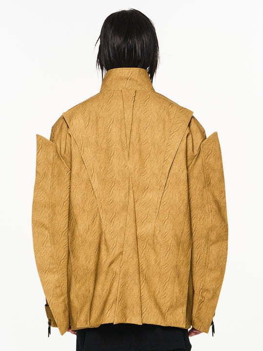 BLIND NO PLAN Multi Piece Combination Blade Washed Jacket