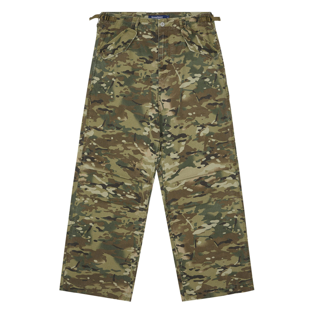 Wassup House Tree Camouflage Old Work Pants