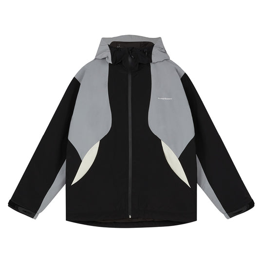Wassup House Color Blocking Waterproof Down Jacket