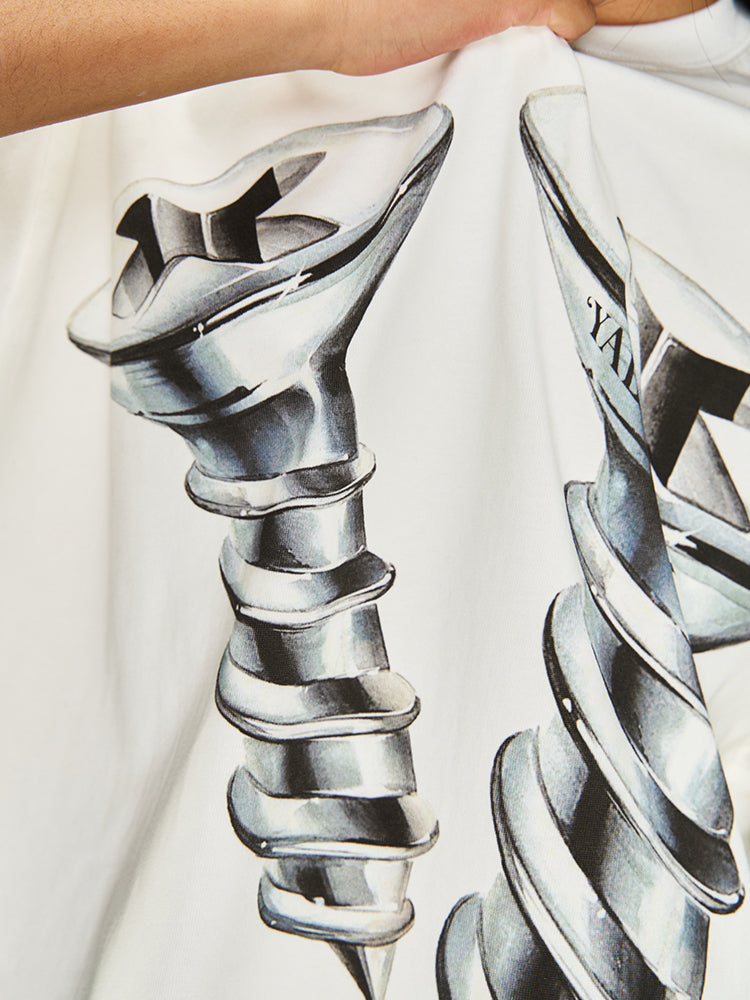 YADcrew Cross Digital Printed Screws Tee