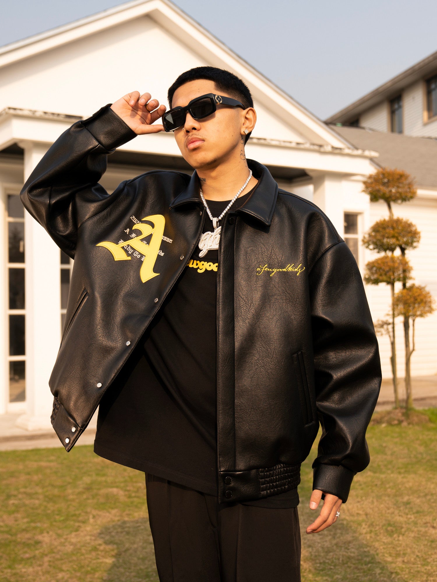 【新品】A FEW GOOD KIDS 5ANNIVERSARY JACKET Buy Now A Few Good Kids Racing Leather Jacket – Face 3 Face