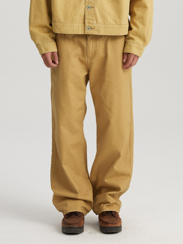 Wassup House Washed Split Work Pants