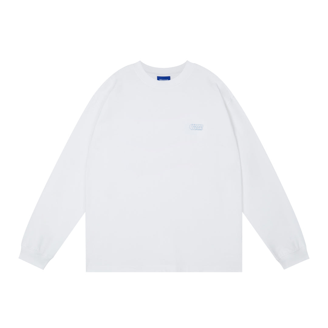 Wassup House Graffiti Hand Painted Long Sleeved Tee