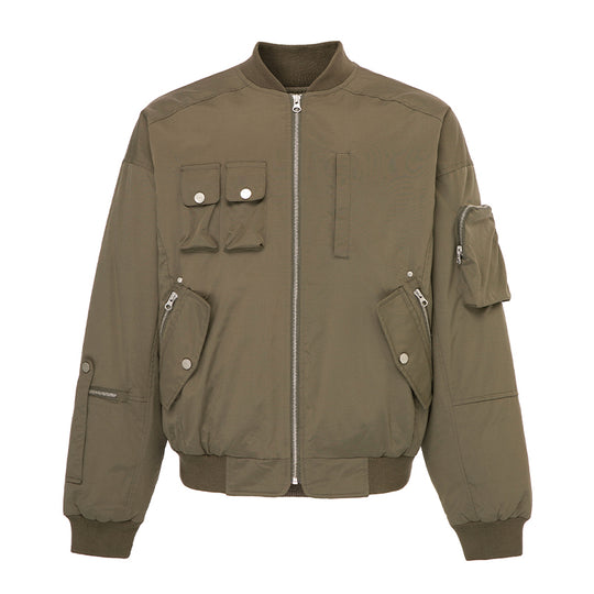 F2CE 3D Pockets Bomber Flight Jacket