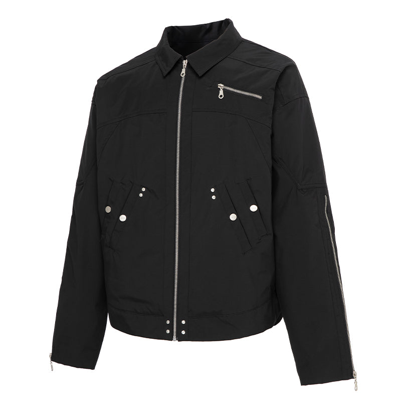 F2CE Hard Shell Bomber Flight Jacket