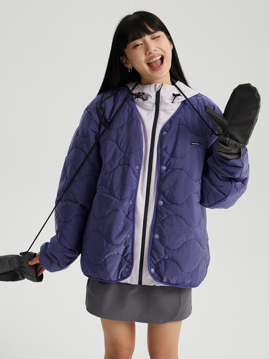 Wassup House Reversible Military Quilt Jacket