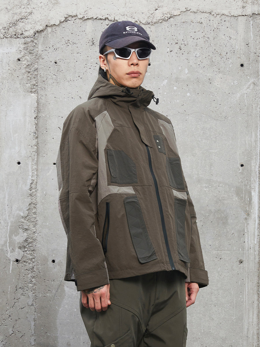 F2CE Multi Pocket Deconstruction Punching Jacket