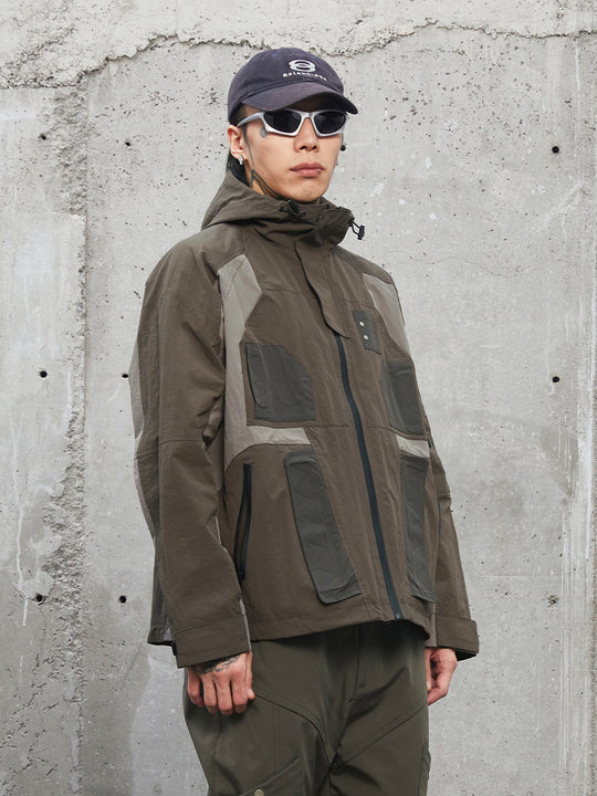 F2CE Multi Pocket Deconstruction Punching Jacket