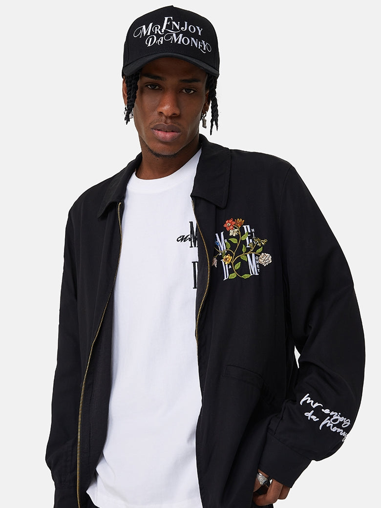 MEDM Flower Letter Embroidery Jacket | Face 3 Face