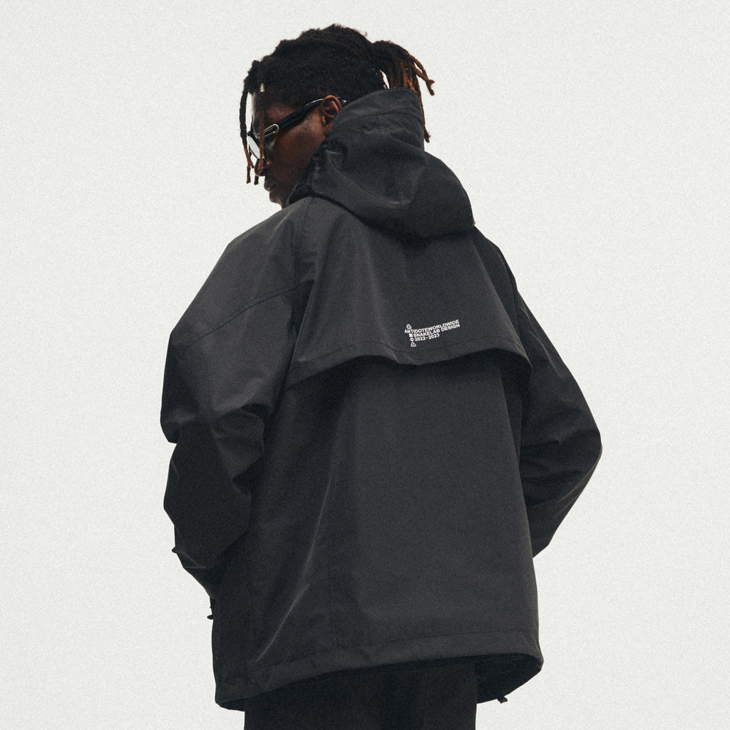 ANTIDOTE Outdoor Waterproof Hooded Zipper Jacket | Face 3 Face