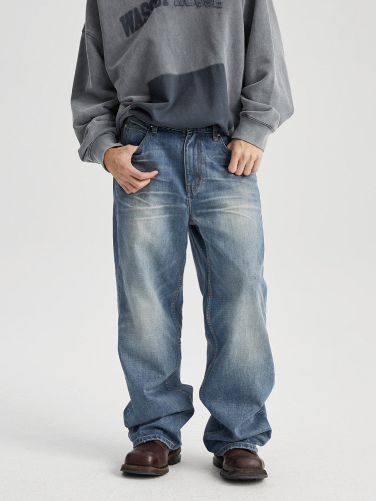 Wassup House Washed Denim Jeans