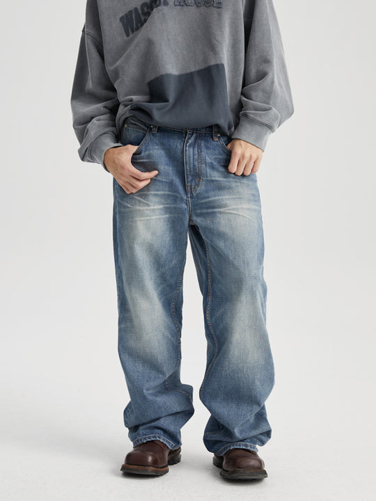 Wassup House Washed Denim Jeans