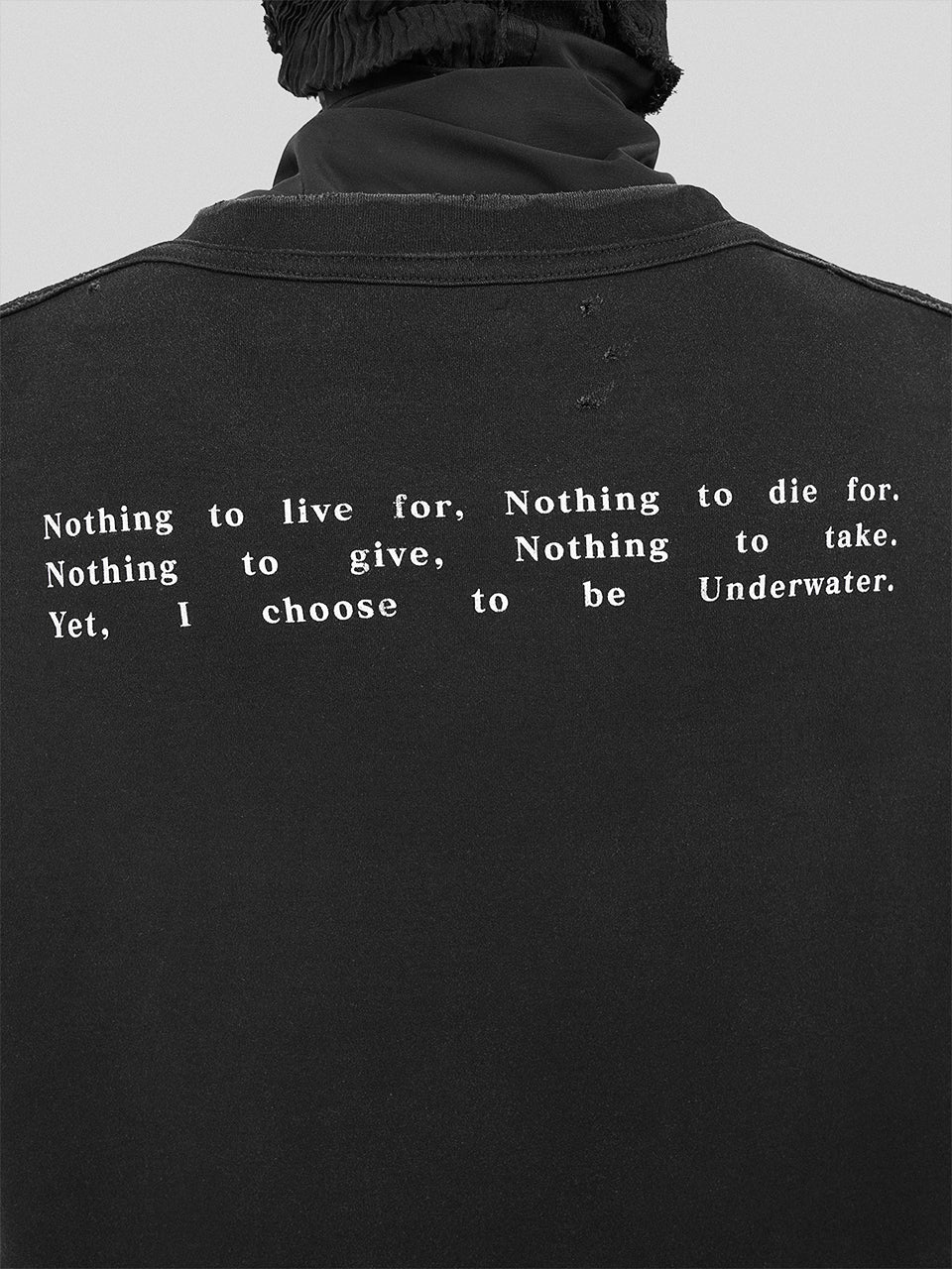 UNDERWATER Destruction Punk Print Tee