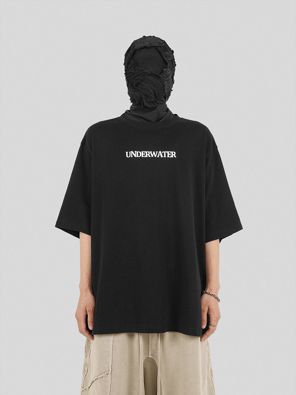 UNDERWATER Basic Logo Printed Tee