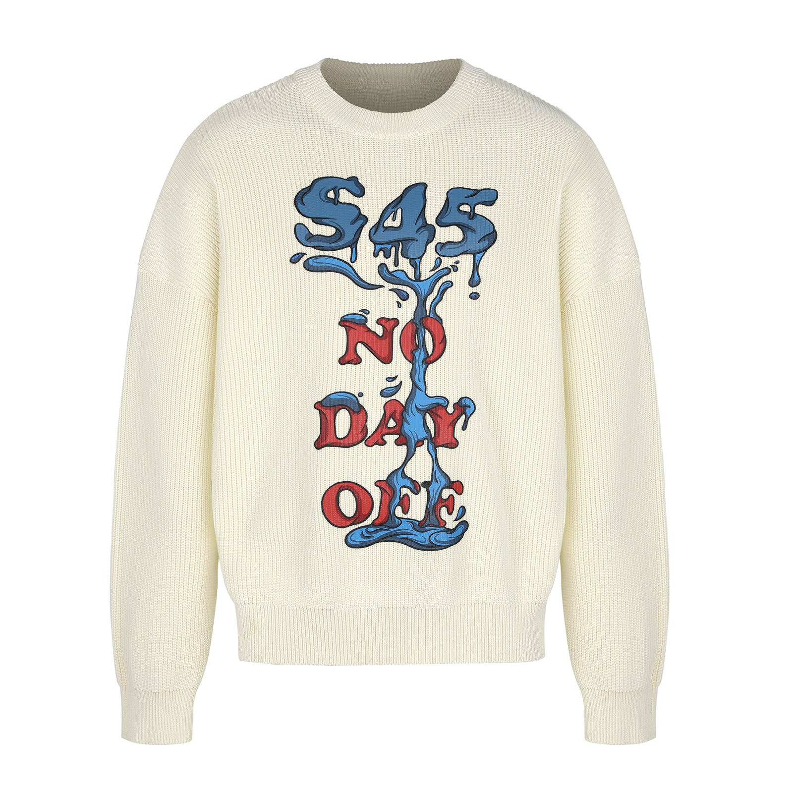 S45 Logo Printed Knit Sweater – Face 3 Face