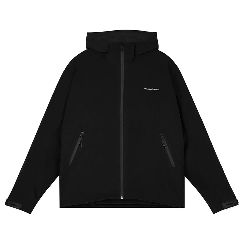 Wassup House Split Waterproof Hooded Jacket