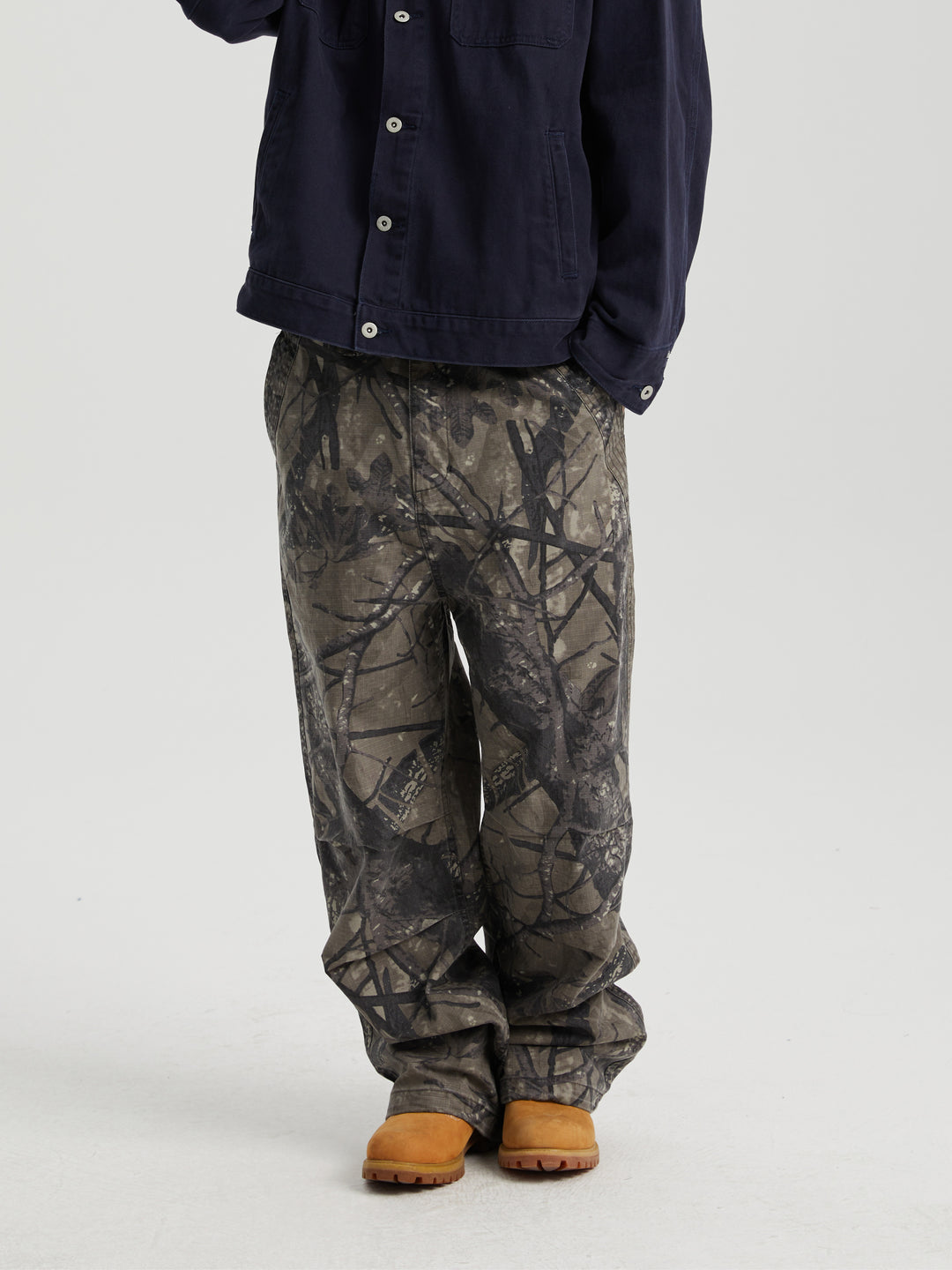 Wassup House Tree Camouflage Old Work Pants