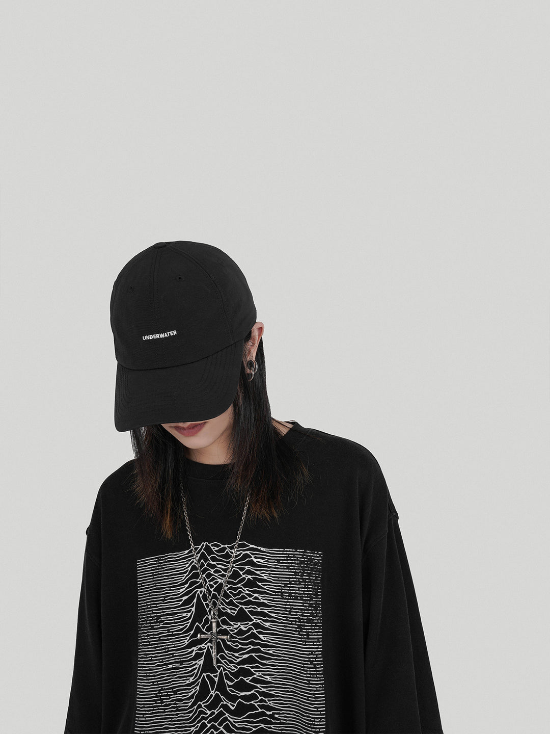 UNDERWATER Logo Embroidered Nylon Baseball Cap