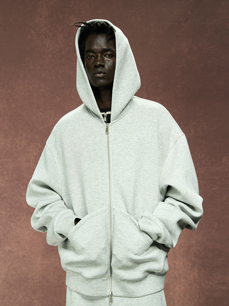 YADcrew Heavyweight 350G Zipper Hoodie