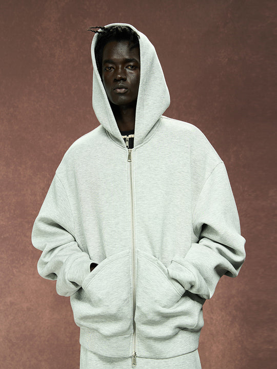 YADcrew Heavyweight 350G Zipper Hoodie