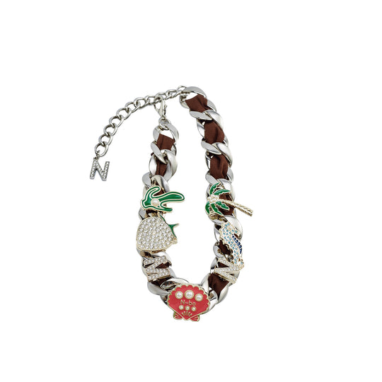 NboStore N-bo Plants & Flowers Necklace | Face 3 Face