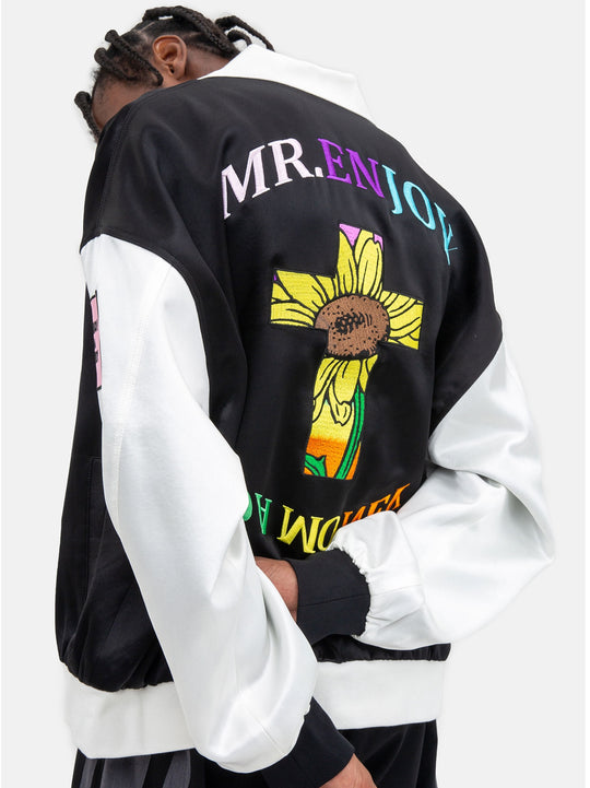 MEDM Cross Sunflower Embroidery Jacket | Face 3 Face