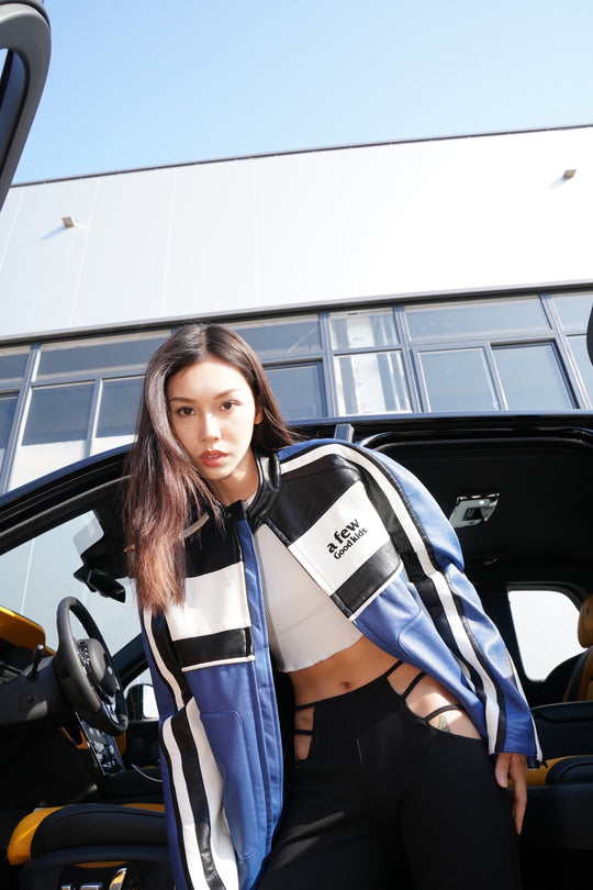 Biker jacket | Moto Jacket / Biker Racing Jacket | Face 3 Face