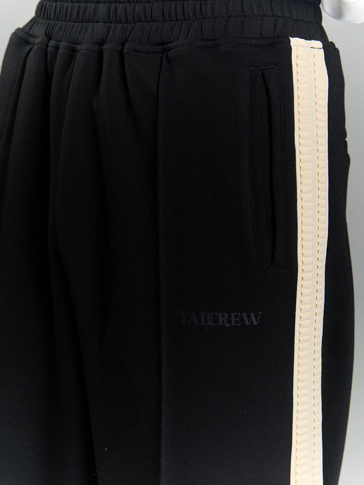 YADcrew Webbing Striped Sport Pants