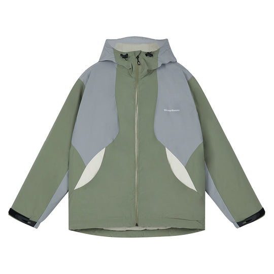 Wassup House Color Blocking Waterproof Down Jacket