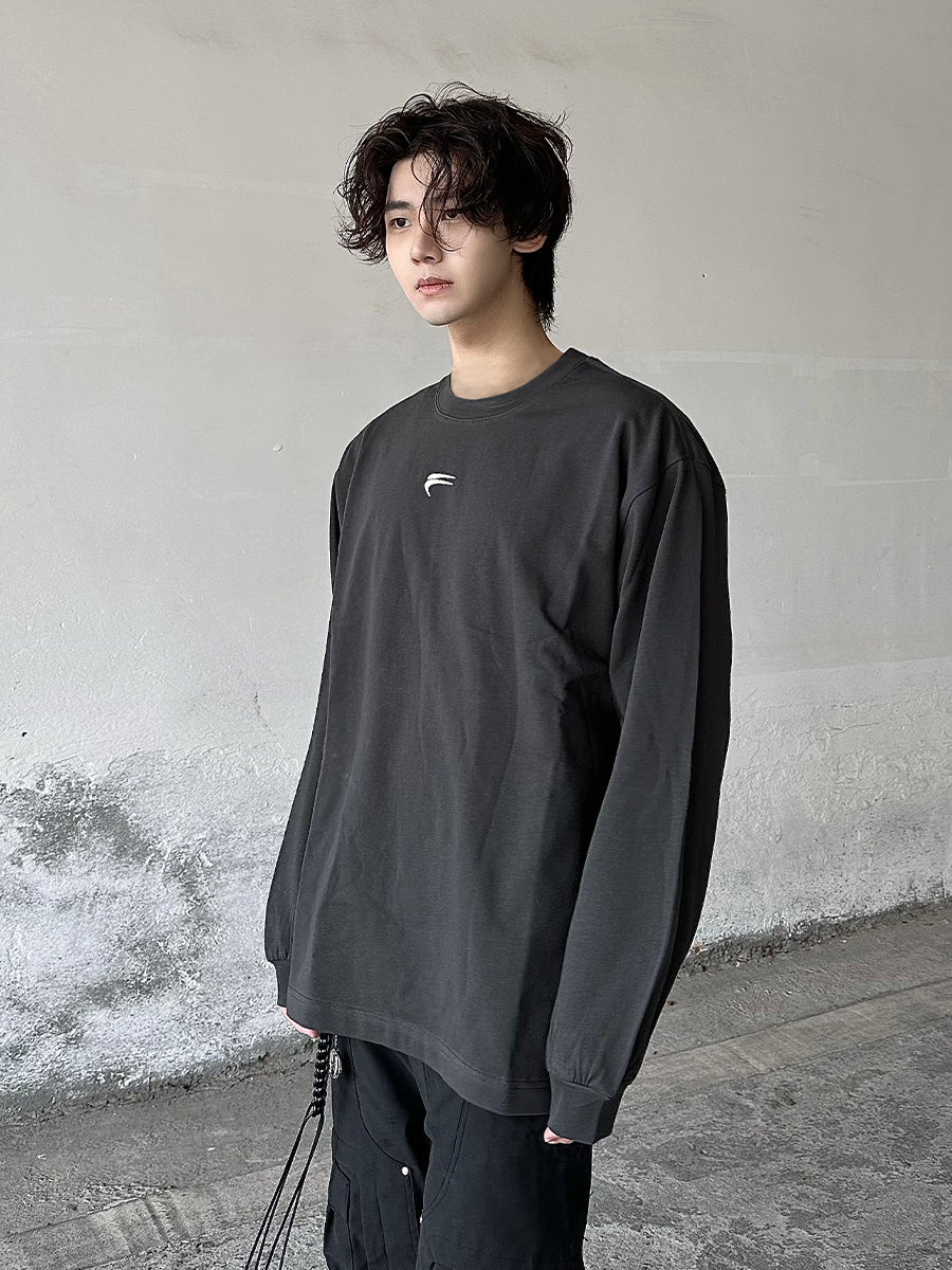 F2CE Small Logo Printing Long Sleeved Tee