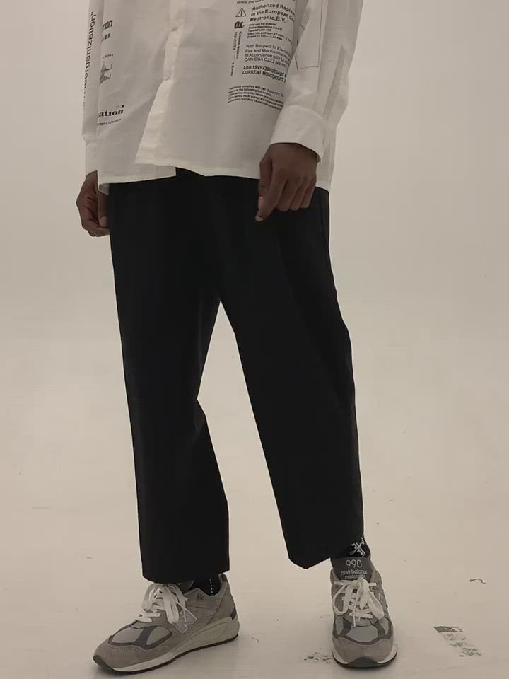 Harsh and Cruel Tapered Nine Hundred Loose Suit Pants