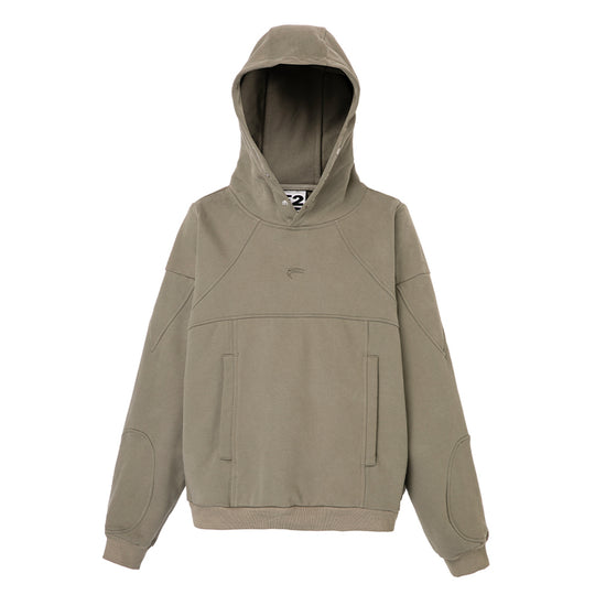 F2CE Logo Buttons Hoodie