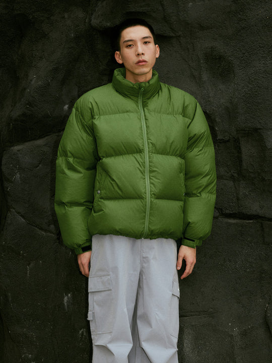 Wassup House Basic Stand Up Collar Down Jacket