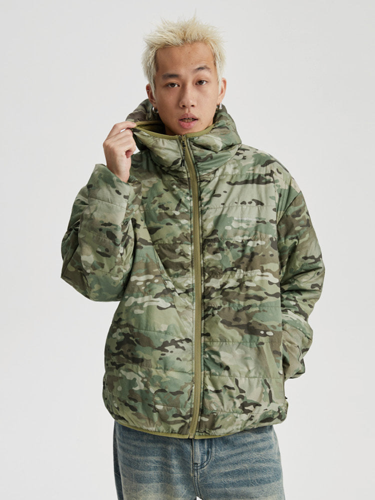 Wassup House Camouflage Hooded Jacket