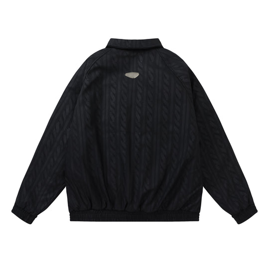 F3F Select Twist Dark Embroidery Lapel Jacket