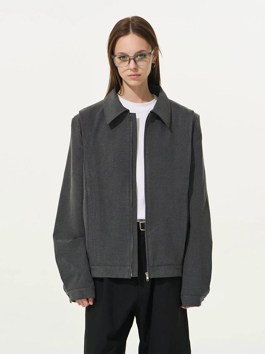 Harsh and Cruel Shoulder Pads Structure Jacket