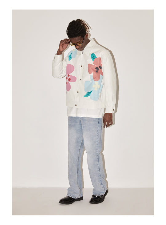 EMPTY REFERENCE Garden Floral Print Jacket