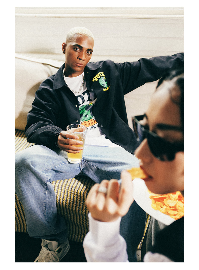 VOTE  Do Me A Favor Coach Jacket