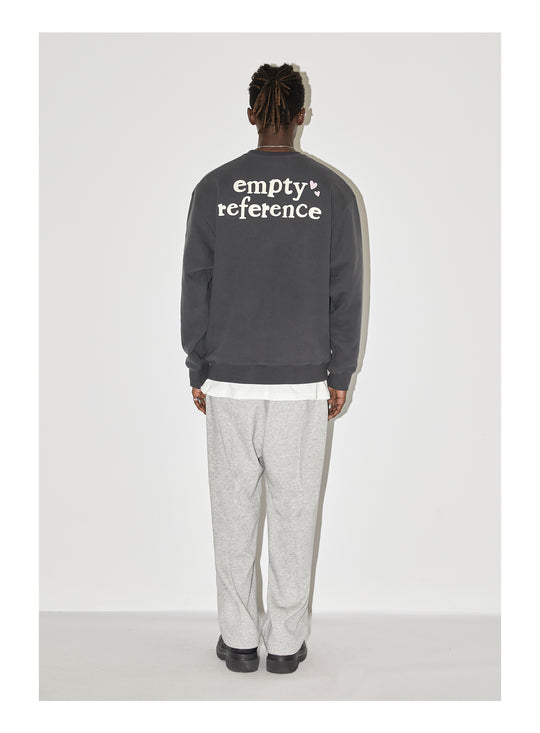 EMPTY REFERENCE Rabbit Kitten Print Sweatshirts