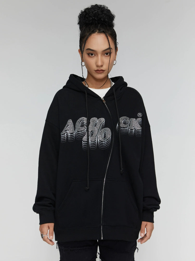 Achock Phantom Hot Drill S Zipper Hoodie