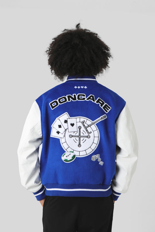 DONCARE D LOGO Varsity Jacket | Face 3 Face