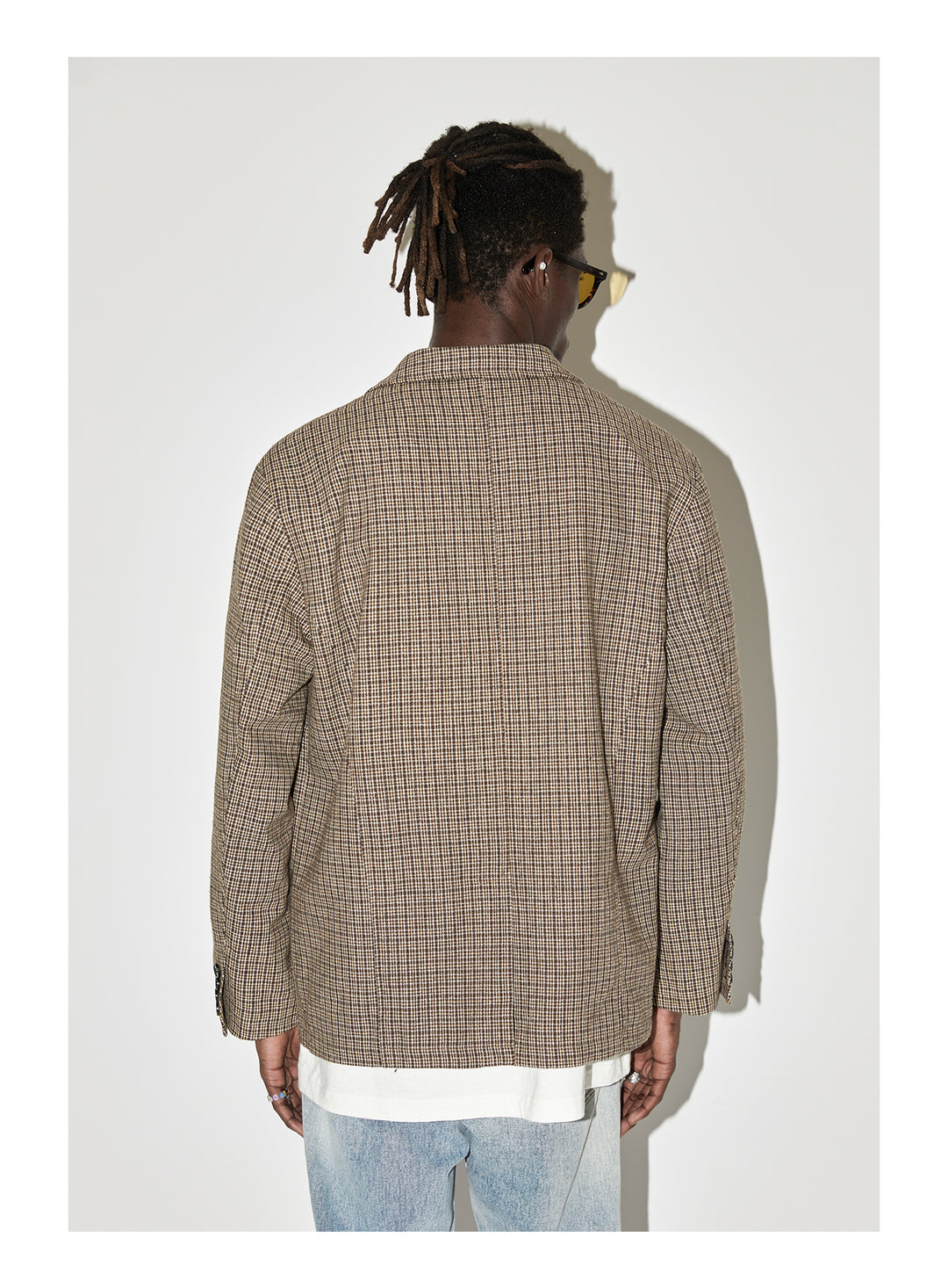 EMPTY REFERENCE Patch Embroidery Suit Jacket