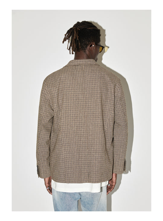 EMPTY REFERENCE Patch Embroidery Suit Jacket